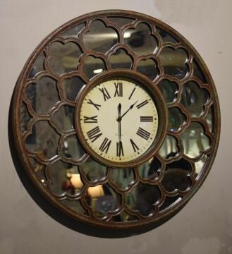 Biev Aynalı Duvar Saati ZNG023