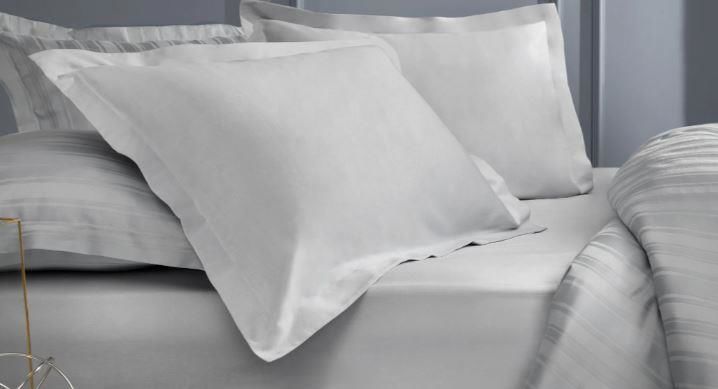 Yataş Bedding 200x200x36 Çift Kişilik XL Maisy Bambu Saten Lastikli Çarşaf - Gri
