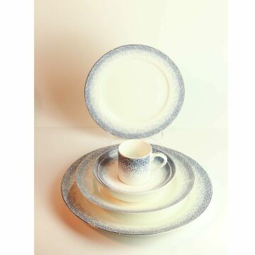 Biev 24 Parça Porselen Yemek Takımı + 6 Kişilik Kahve Fincan Takımı