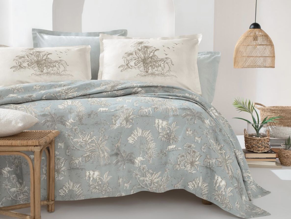 Yataş Bedding Tek Kişilik Aster Rnf Nevresim Takımı - Adaçayı