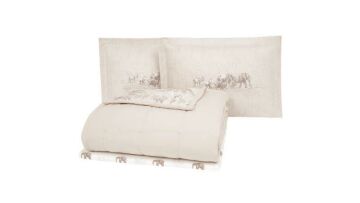 Yataş Bedding Tek Kişilik Barnet Co-Mic Yatak Örtüsü Takımı - Bej