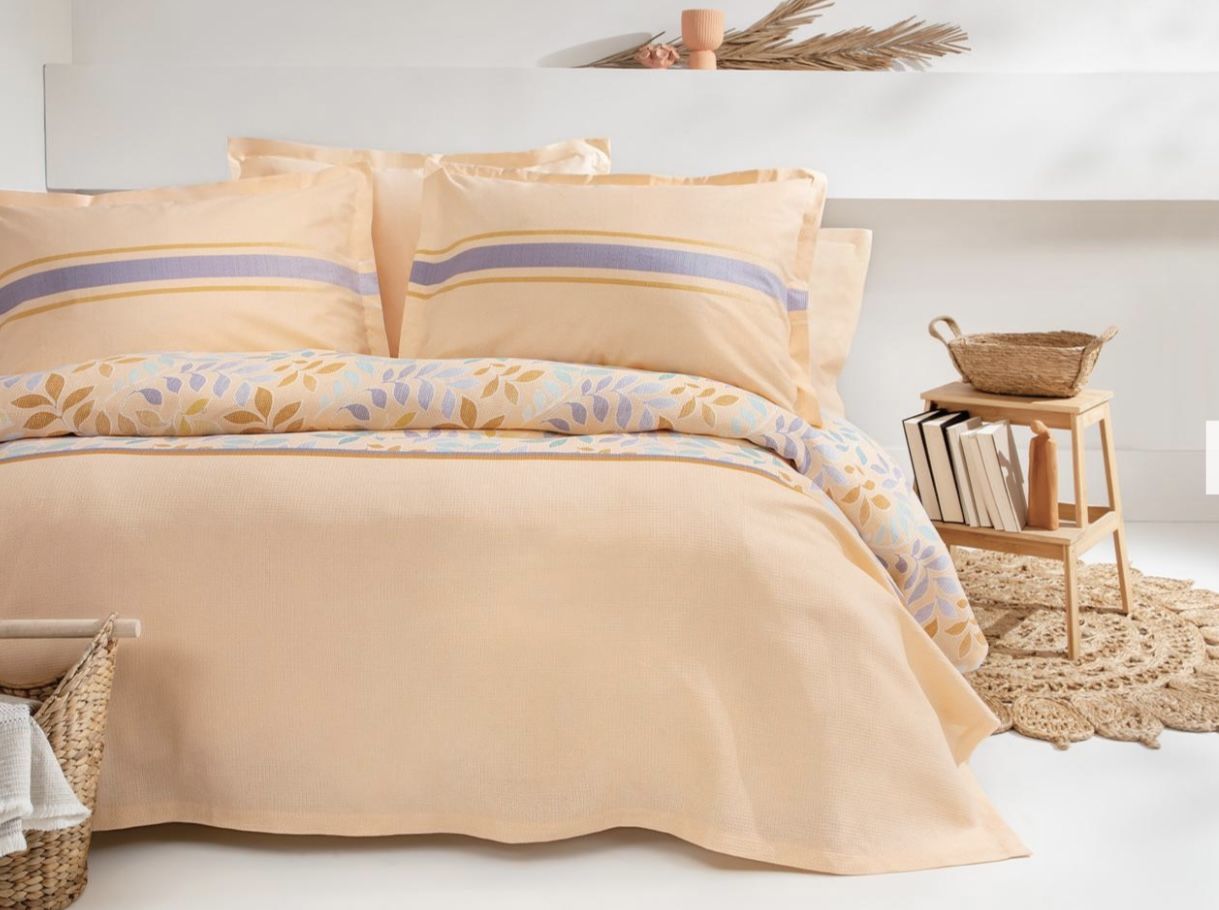 Yataş Bedding Tek Kişilik Ellen Rnf Nevresim Takımı - Somon
