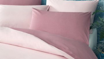 Yataş Bedding Çift Kişilik Noah Nevresim Seti Pudra - Gül Kurusu