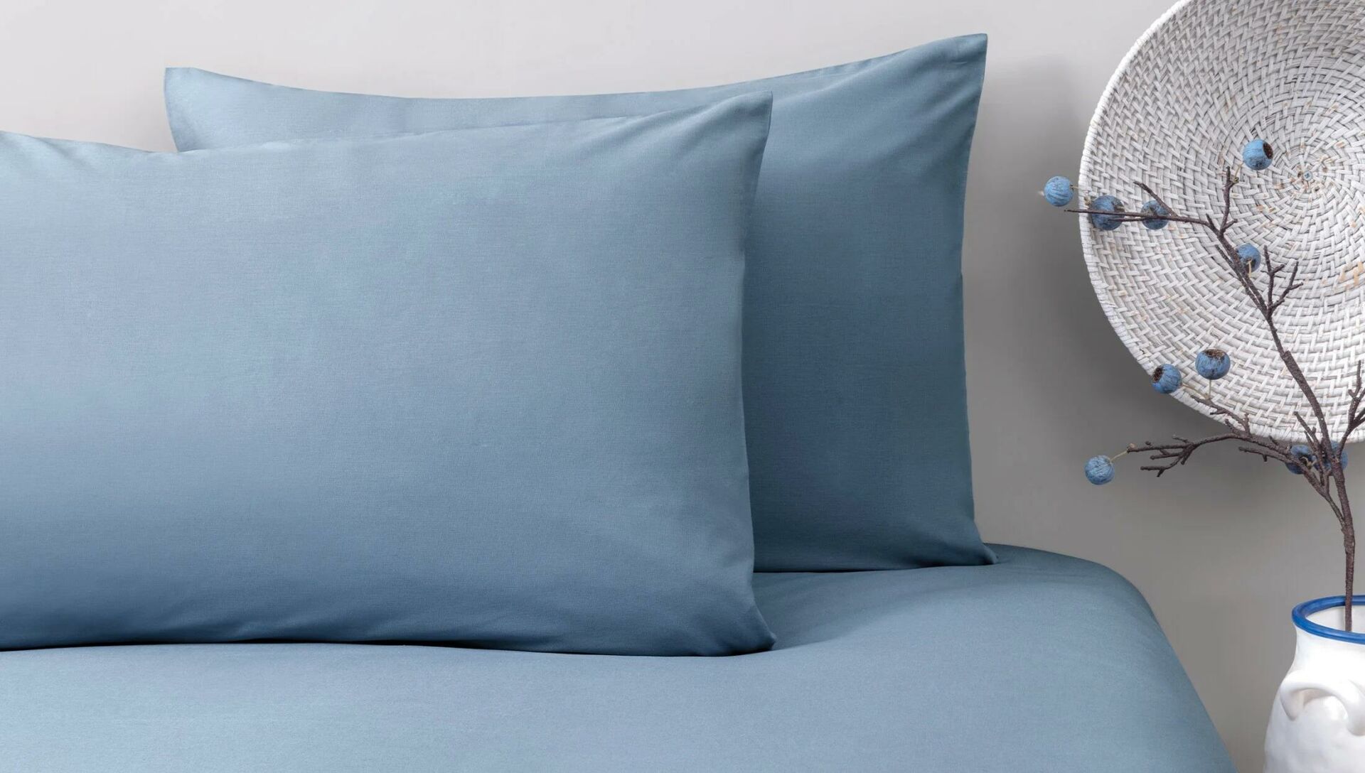 Yataş Bedding Noah Yastık Kılıfı Açık Mavi  50x70