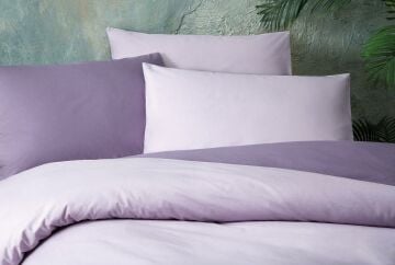 Yataş Bedding Çift Kişilik Noah Nevresim Seti Lila - Mor