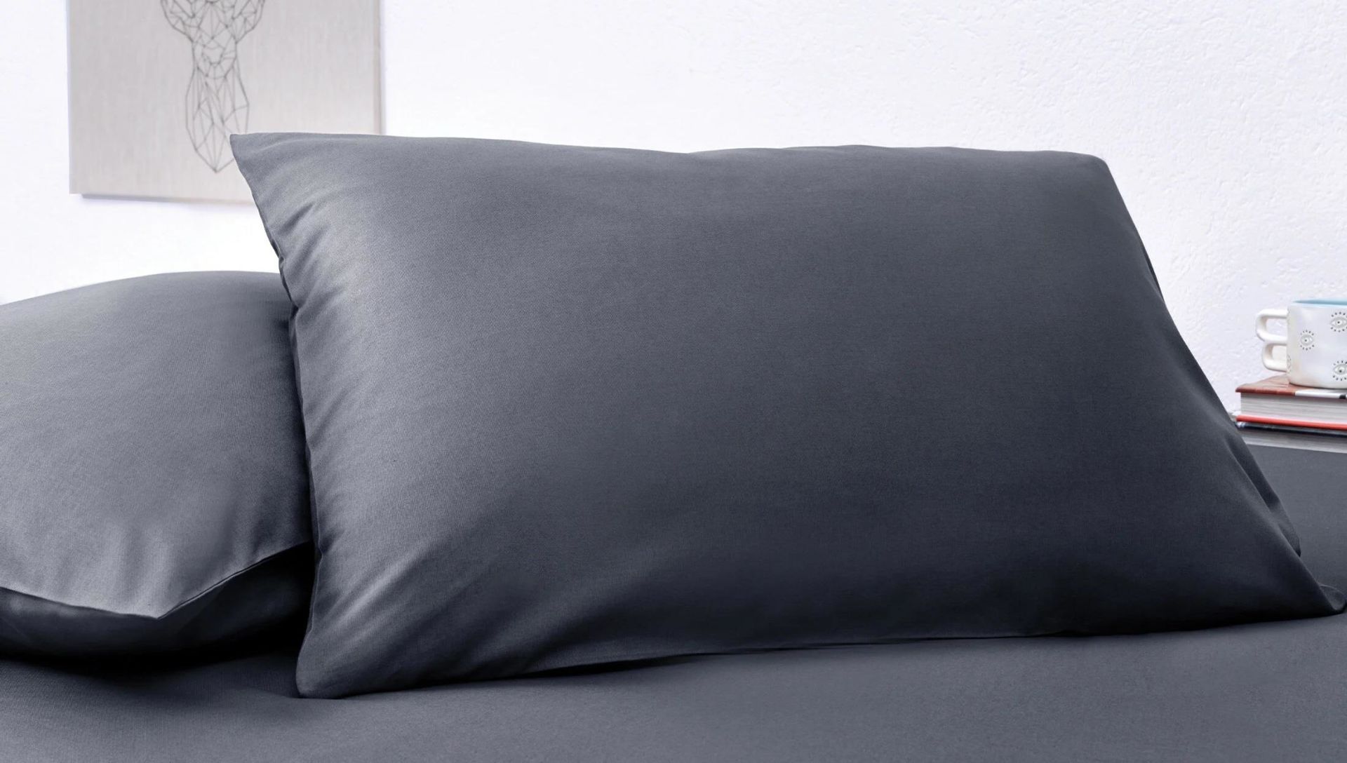 Yataş Bedding Noah Yastık Kılıfı Antrasit 50x70