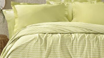 Yataş Bedding Tek Kişilik Gwen Pike Takımı - Yağ Yeşili