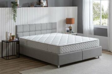 Yataş Bedding 150x200 Sleep Balance - Somni Baza - Deep Başlık Set - 21710 Gri