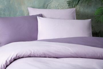 Yataş Bedding Tek Kişilik Noah Nevresim Seti Lila Mor