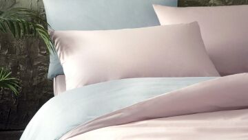 Yataş Bedding Tek Kişilik XL Noah Nevresim Seti Pudra-Gri