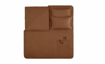 Yataş Bedding Tek Kişilik Plain Rnf Yıkamalı Nevresim Takımı - Kiremit