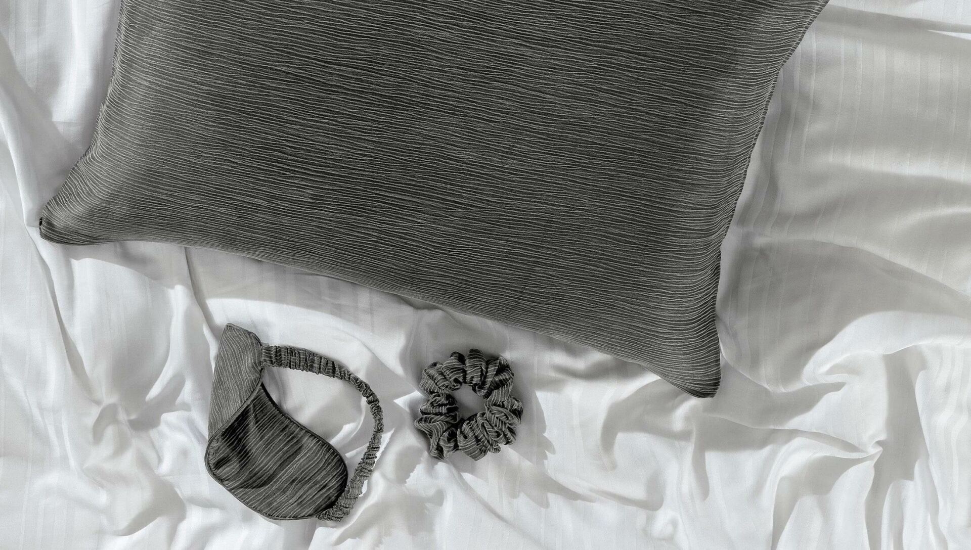 Yataş Bedding Lianed Uyku Güzellik Seti Gri