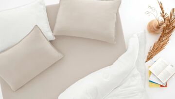 Yataş bedding Lupa Soft Yastık Kılıfı Bej 50x70