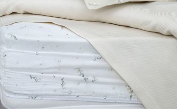 Yataş Bedding Tek Kişilik Ramona Bambu Pike Takımı - Ekru