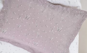 Yataş Bedding Tek Kişilik Ramona Bambu Pike Takımı - Mürdüm