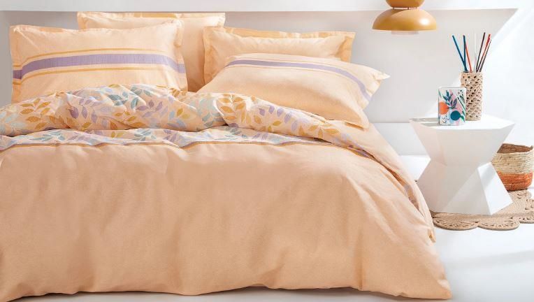 Yataş Bedding Çift Kişilik Ellen Rnf Nevresim Takımı - Somon