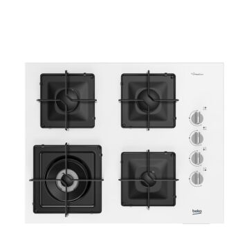 Beko BOCD K 6510 EWB Beyond Serisi Gazlı Cam Tablalı Ocak