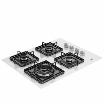Beko BOCD K 6510 EWB Beyond Serisi Gazlı Cam Tablalı Ocak