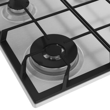 Beko BOMD D 6110 DWI Beyond Serisi Inox Metal Tablalı Ocak
