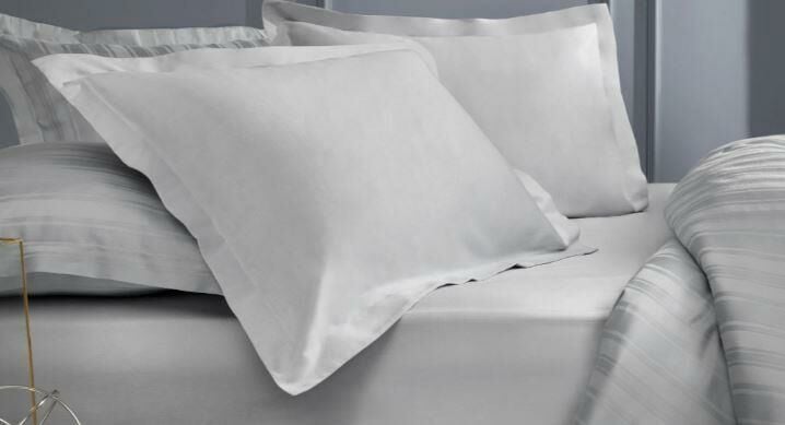 Yataş Bedding 50x70 Volanlı Maisy Bambu Saten Yastık Kılıfı 2'li - Gri