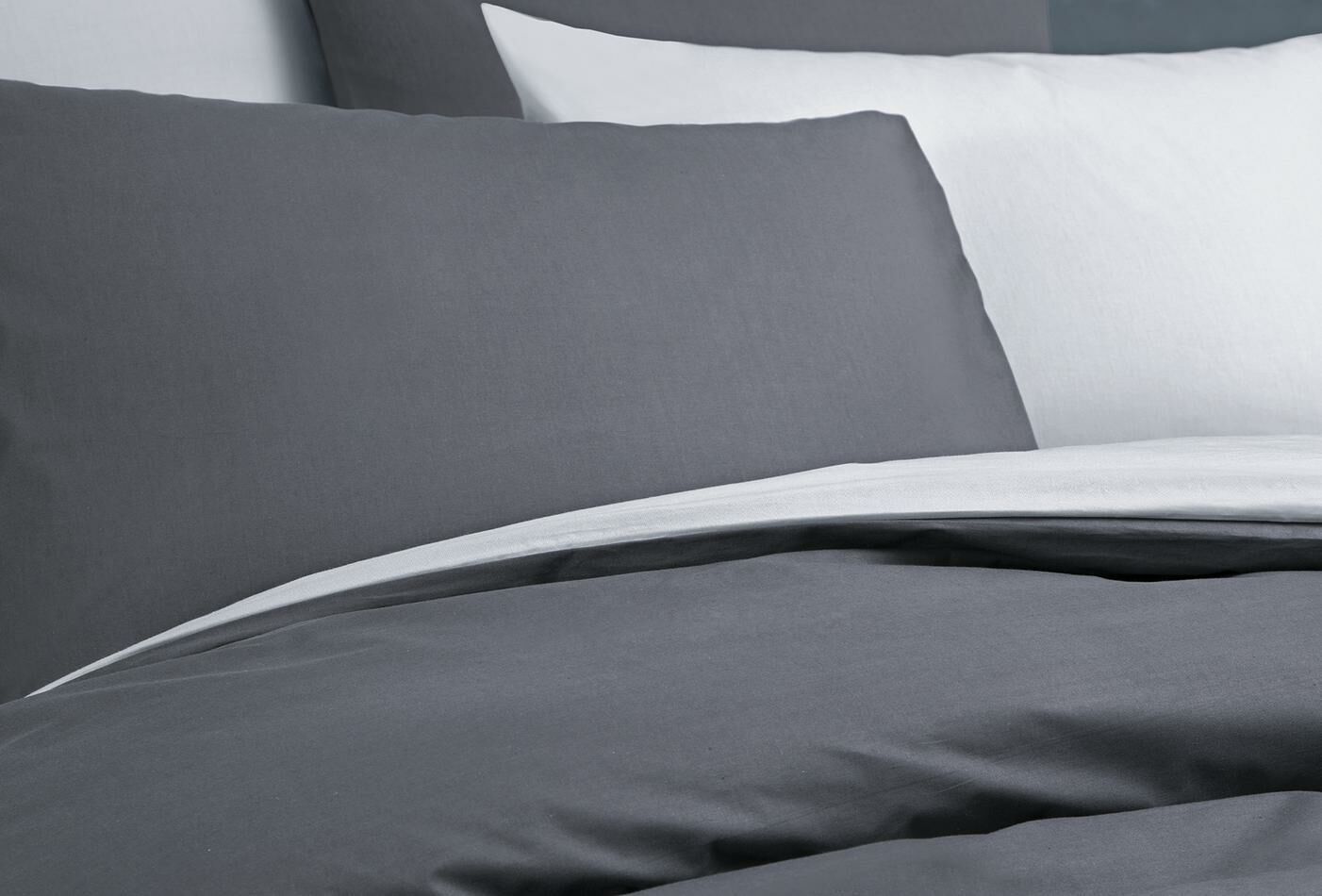 Yataş Bedding Tek Kişilik XL Noah Nevresim Seti Gri Antrasit