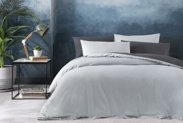 Yataş Bedding Tek Kişilik XL Noah Nevresim Seti Gri Antrasit