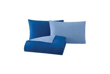 Yataş Bedding Çift Kişilik Noah Rnf Nevresim Seti (Açık Lacivert - Açık Mavi)