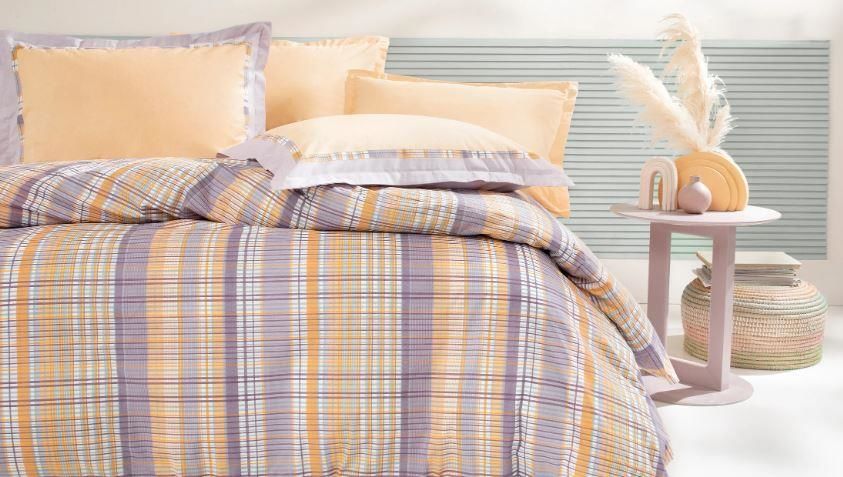 Yataş Bedding Çift Kişilik Aviva Rnf Nevresim Takımı - Lila