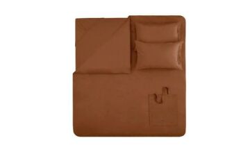 Yataş Bedding Çift Kişilik Plain Rnf Yıkamalı Nevresim Takımı - Kiremit