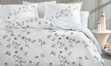 Yataş Bedding Çift Kişilik XL Betta Rnf Nevresim Takımı - Mavi