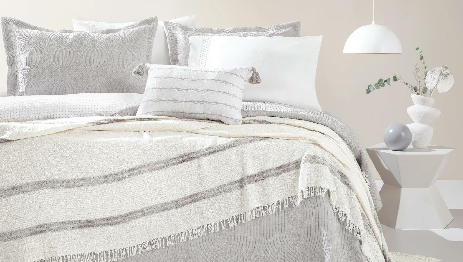 Yataş Bedding Çift Kişilik Nola Infinity Set - Gri