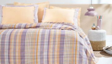 Yataş Bedding Çift Kişilik XL Aviva Rnf Nevresim Takımı - Lila