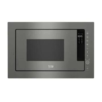 Beko Bmc 2520 G Gri̇ Çerçeveli̇ Tam Ankastre 25 Li̇tre Mi̇krodalga Fırın