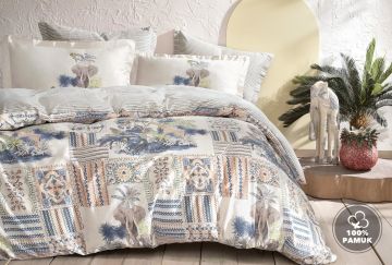 Yataş Bedding Çift Kişilik Rocco Rnf Nevresim Takımı - Somon