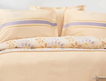 Yataş Bedding Çift Kişilik XL Ellen Rnf Nevresim Takımı - Somon