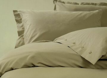Yataş Bedding Çift Kişilik XL Plain Rnf Yıkamalı Nevresim Takımı - Yeşil