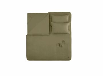 Yataş Bedding Çift Kişilik XL Plain Rnf Yıkamalı Nevresim Takımı - Yeşil