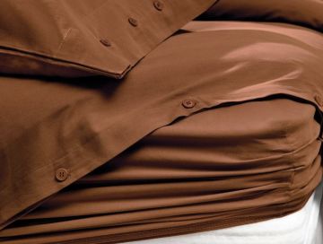 Yataş Bedding Çift Kişilik XL Plain Rnf Yıkamalı Nevresim Takımı - Kiremit