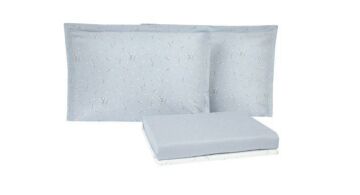 Yataş Bedding Çift Kişilik Ramona Bambu Pike Takımı - Açık Mavi