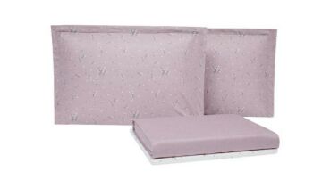 Yataş Bedding Çift Kişilik Ramona Bambu Pike Takımı - Mürdüm