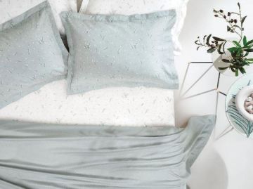 Yataş Bedding Çift Kişilik Ramona Bambu Pike Takımı - Adaçayı