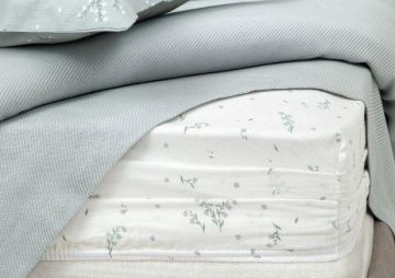 Yataş Bedding Çift Kişilik Ramona Bambu Pike Takımı - Adaçayı