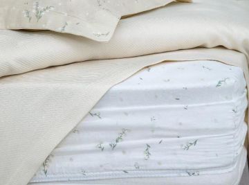 Yataş Bedding Çift Kişilik Ramona Bambu Pike Takımı - Ekru