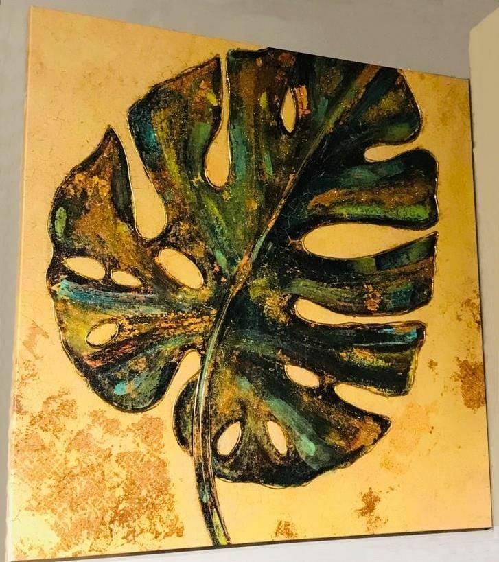 Biev Kabartmalı Tablo 60X90 Cm