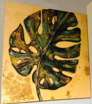 Biev Kabartmalı Tablo 60X90 Cm