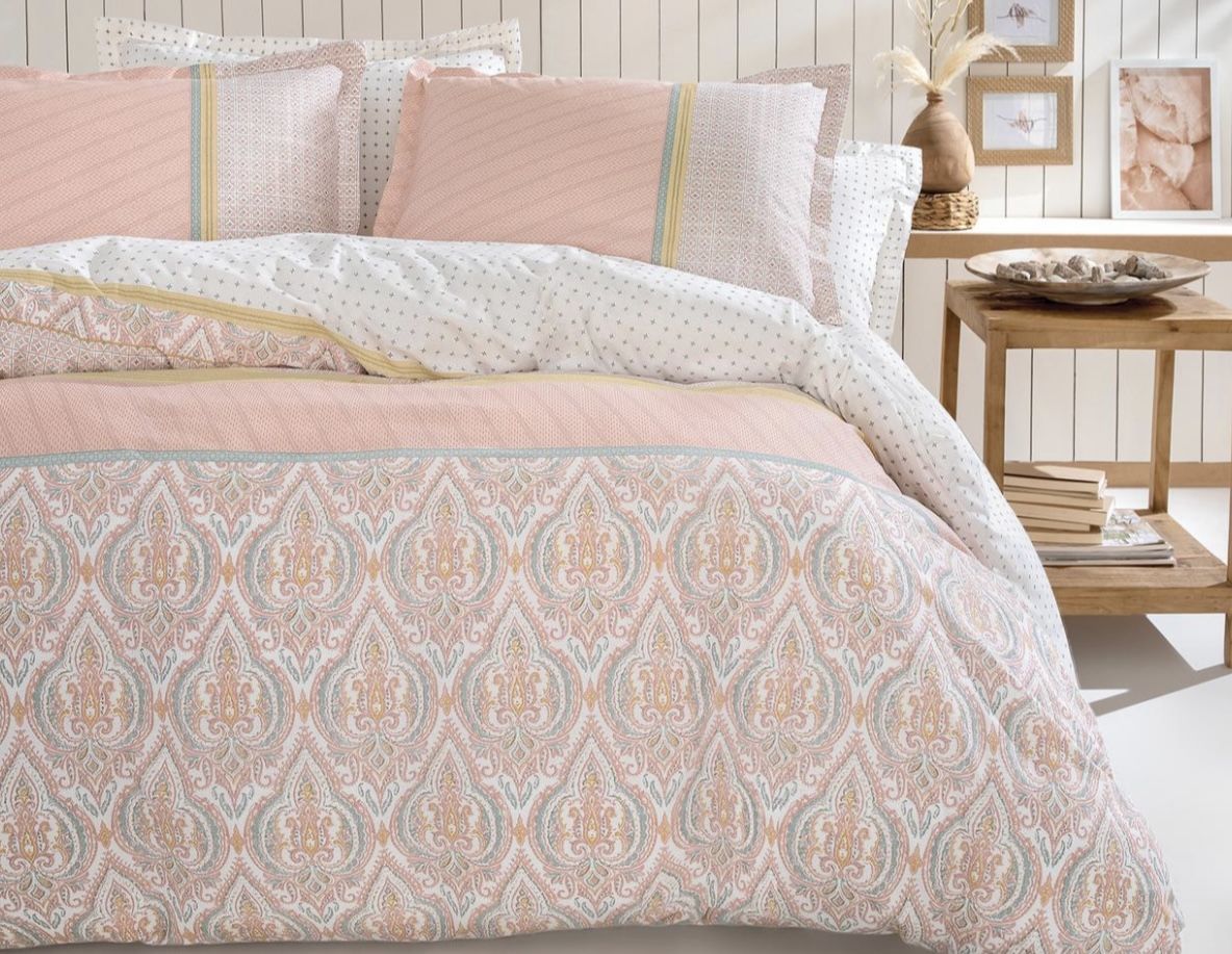 Yataş Bedding Tek Kişilik Macbeth Rnf Nevresim Takımı - Pembe
