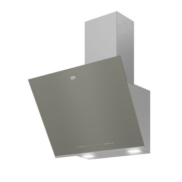Beko BDE 6062 G Beyond Serisi Duvar Tipi Gri Cam Davlumbaz