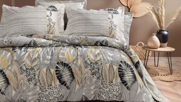 Yataş Bedding Cift Kişilik xl Kenneth Rnf Nevresim Takımı - Bej