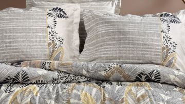 Yataş Bedding Cift Kişilik xl Kenneth Rnf Nevresim Takımı - Bej