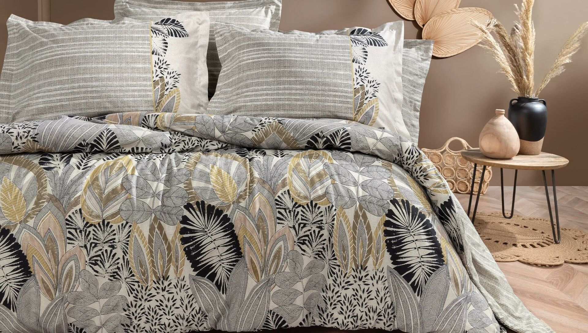 Yataş Bedding Tek Kişilik Kenneth Rnf Nevresim Takımı Bej